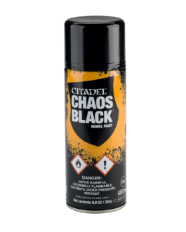 Spray Imprimación Citadel Chaos Black –  Negro