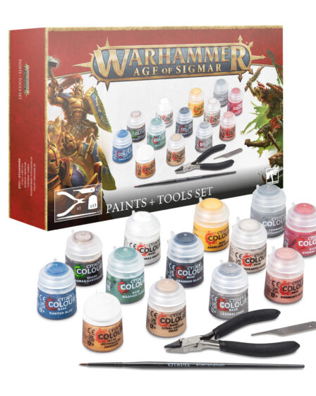 Warhammer Age of Sigmar: Pinturas + Set de Herramientas