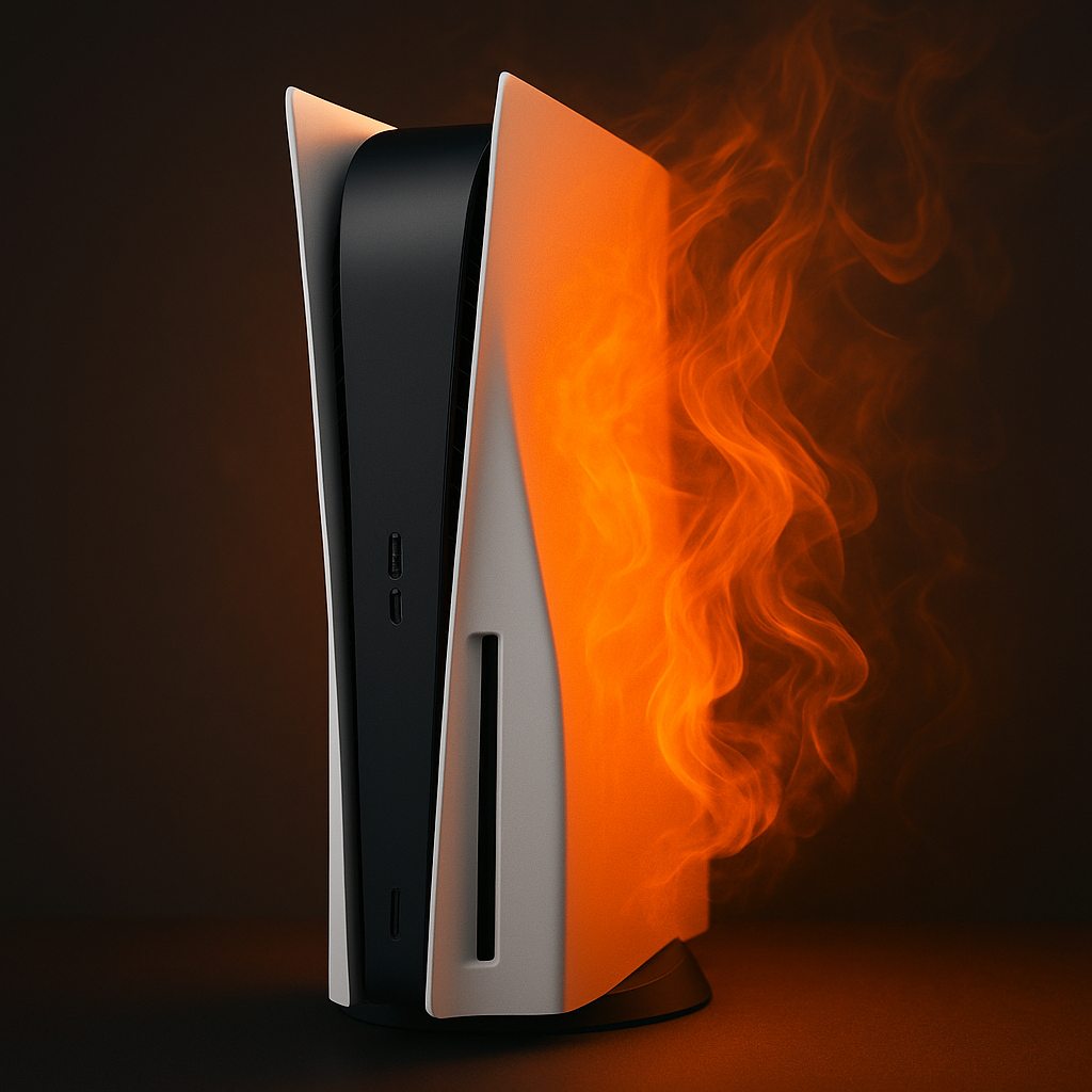 PS5 Burning