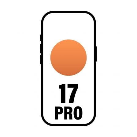 Smartphone Apple iPhone 17 Pro 512GB/ 6.3"/ 5G/ Naranja Cósmico