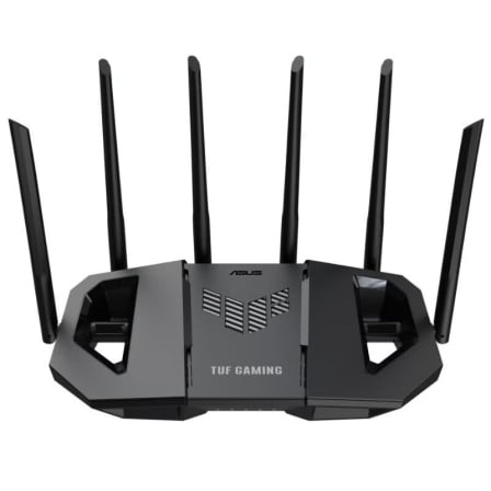 Router Inalámbrico 5G Móvil Asus TUF Gaming BE6500/ WiFi 7/ 6500Mbps/ 2.4GHz 5GHz/ 6 Antenas/ WiFi 802.11be/ax/ac/n/a/ -