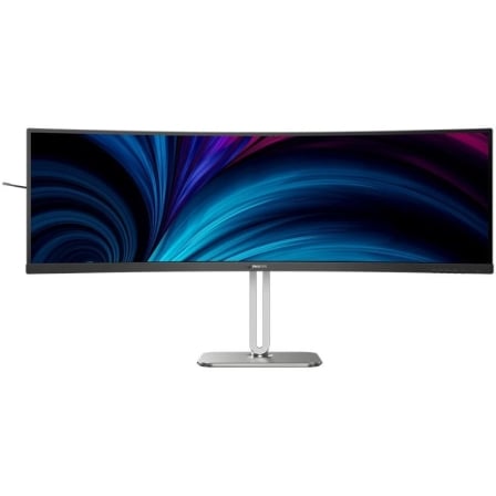 Monitor Profesional Ultrapanorámico Curvo Philips 49B2U5900C 49"/ Dual QHD/ Multimedia/ Regulable en altura/ Negro y Pla