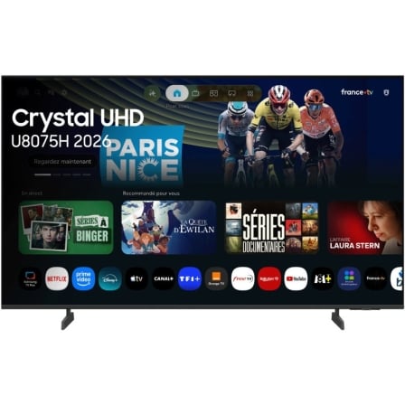 Televisor Samsung Crystal 4K AI U8075H 43"/ Ultra HD 4K/ Smart TV/ WiFi